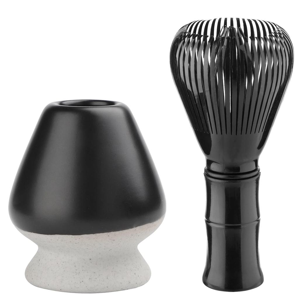 Reusable Resin Matcha Whisk with Chasen Stand, 100-Stand, Includes Chasen Stand
