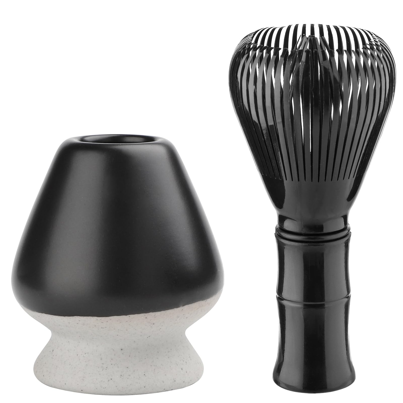 

Reusable Resin Matcha Whisk with Chasen Stand, 100-Stand, Includes Chasen Stand