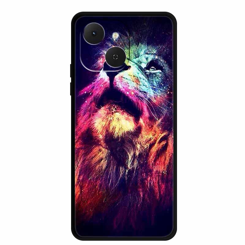 Phone Cover For Tecno Spark 40C Cases Silicone Bumper Lovely Soft TPU Coque for Spark 40 C Funda Tecno Pop 10 Pro Protector Case