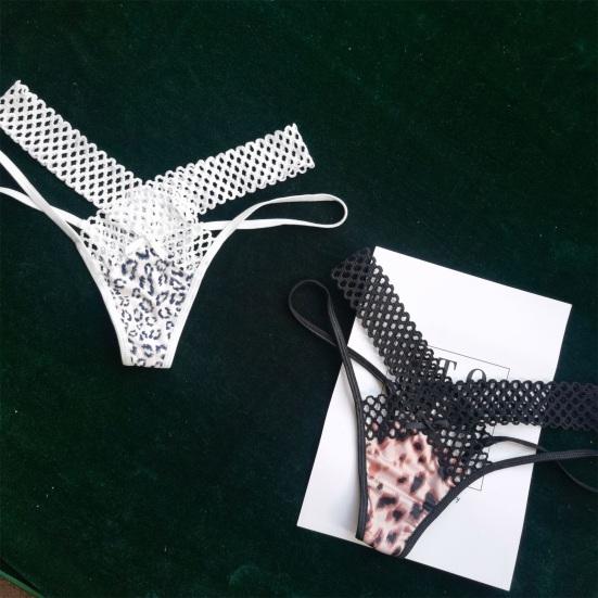 T-Shape Low Waist Seamless Lady Panties Lace Hollow Out G-String Thong