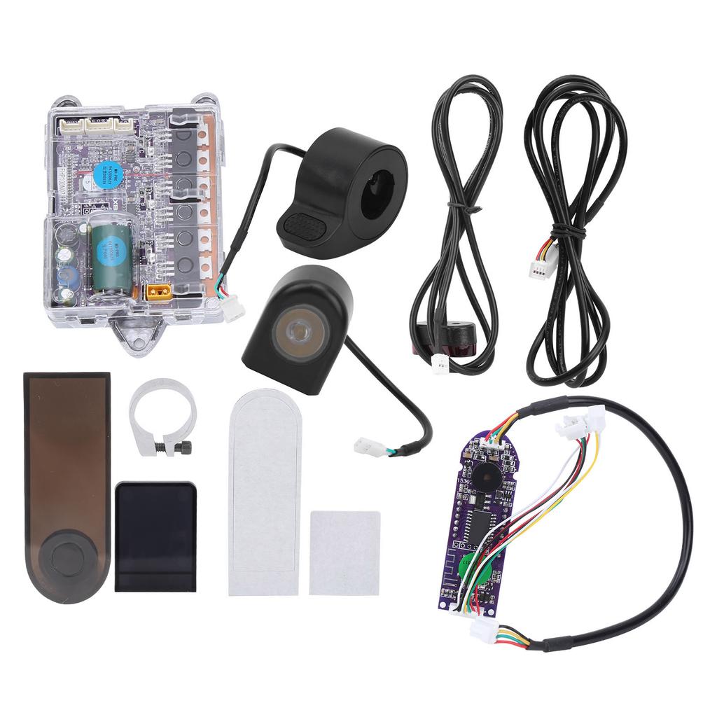 Kit de Placa Controlador de Patinete Eléctrico Skateboard Pantalla Digital Placa Base Luz Trasera para XIAOMI