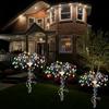 Solar Light LED Fairy Pathway Lights Outdoor Waterproof Firework Decor Garden Lawn Solar Power Lamp For Yard Balcony Patio