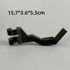 Durable Plastic Car Headrest Hook Clip on Design Space Saving Hook Clip Black Finish Secure Grip Storage Hook Car Interior