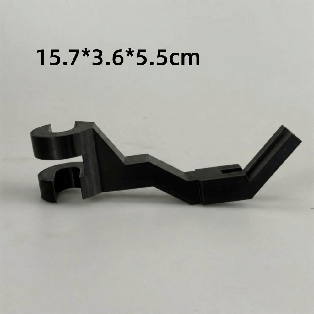 Durable Plastic Car Headrest Hook Clip on Design Space Saving Hook Clip Black Finish Secure Grip Storage Hook Car Interior