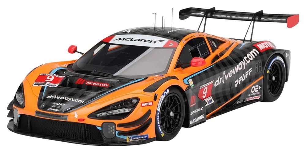 

МАКСИМАЛЬНАЯ СКОРОСТЬ McLaren 720S GT3 EVO IMSA Daytona 24 Hours Pfaff Motorsport Завершенный продукт TS0562 1/18 2024#9
