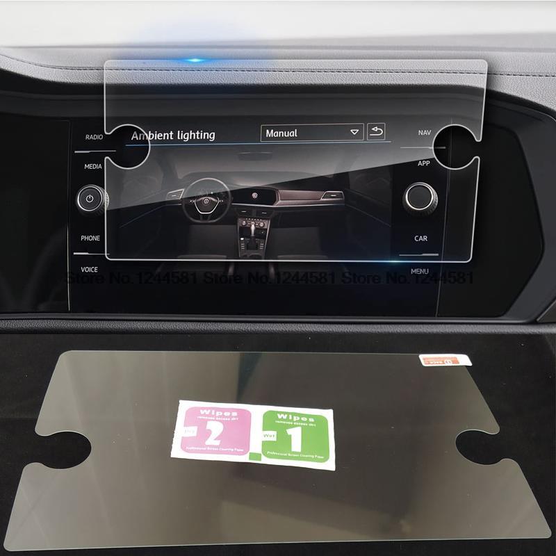 Screen Protector Tempered Glass For Volkswagen T-Roc 2018- 2023 Media 8inch Car Infotainment Radio Navigation Screen