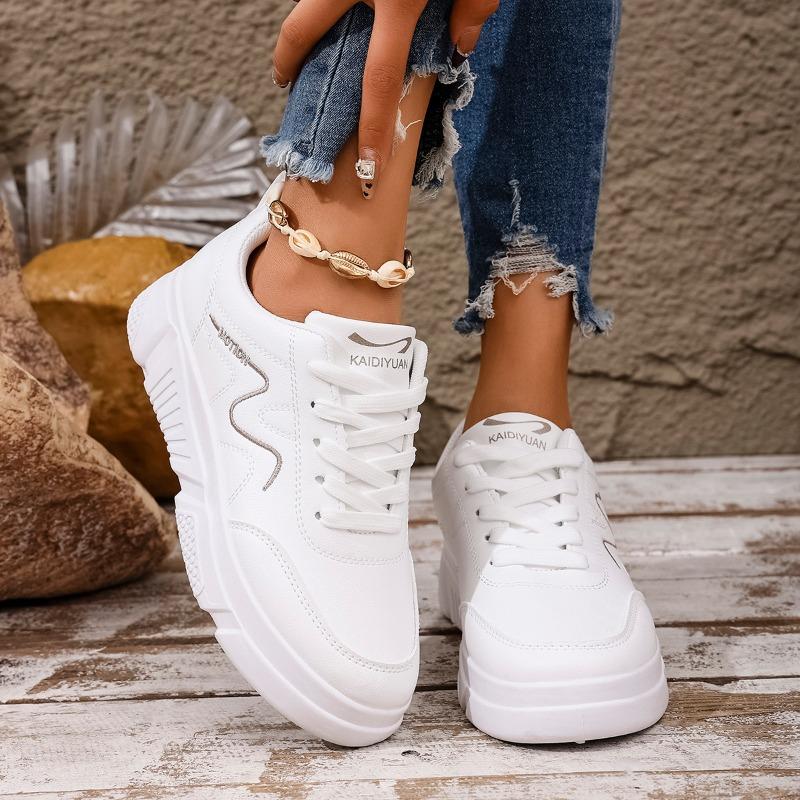 

Мода 2025 НОВЫЕ Горячие продажи Белые Повседневные Мягкие и удобные Спортивные кроссовки Женские Дышащие Новые 2025 Весенне-осенние туфли 42 белый