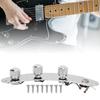 Electric Bass Control Plate Assembly Silver Guitar Musical Instrument Accessories