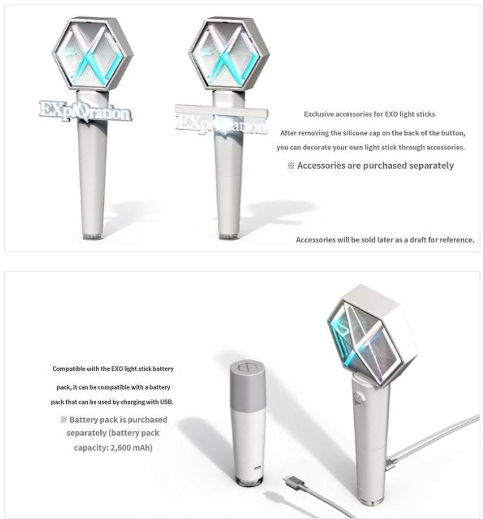 EXO Oficiální Fanlight Ver 3.0 KPOP Lightstick Koncert Bluetooth LED