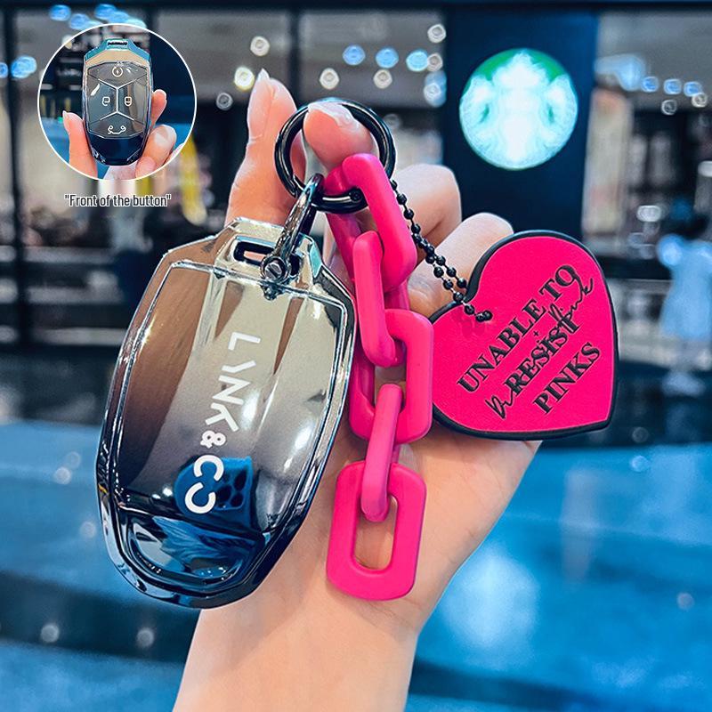 Lynk & Co Key Case: Fits 01, 03, 05, 06 Models - Men's & Women's EMP Buckle Shell Bag