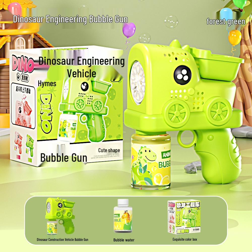 Children's Astronaut Bubble Gun - Automatic Gatling Bubble Machine Toy