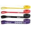Set Of 4 Exercise Bands Latex Resistance Bands - Power Band