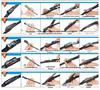 Hyundai Tucson Frameloos Stille Voorruitenwisserblad met Elf-Laags Rubberstrip