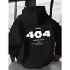 Men's Loose Casual Pullover Hoodie Street Fashion Printed Top