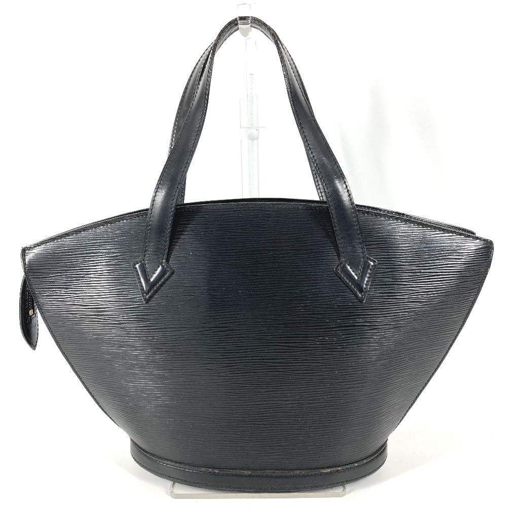 Louis Vuitton M52272 Epi Saint-Jacques PM Tote Bag Hand Bag Leather Noir Black
