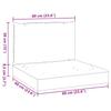 2 Piece Pallet Cushion Set Leaf Pattern Oxford Fabric