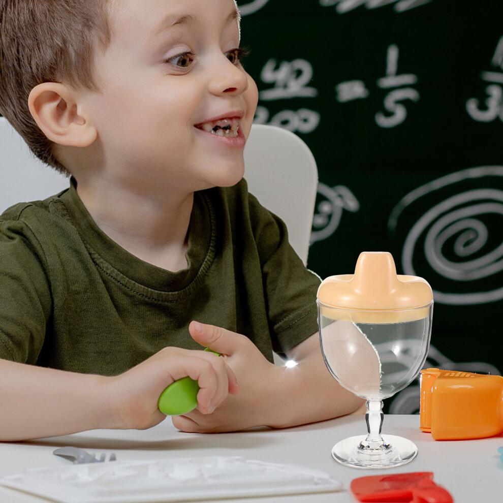 2 Stück Babybecher Kelchform Sicherheit Sturzsicher Kleinkinder Essenszeit
