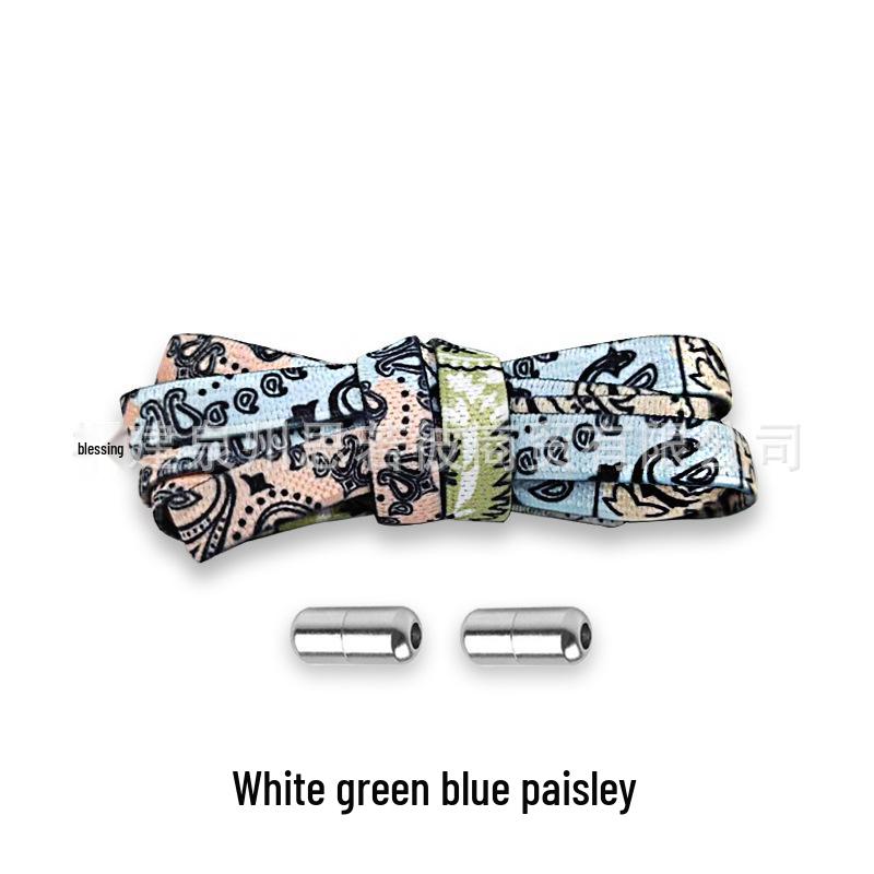 Paisley elastické tkaničky bez zavazování pro děti