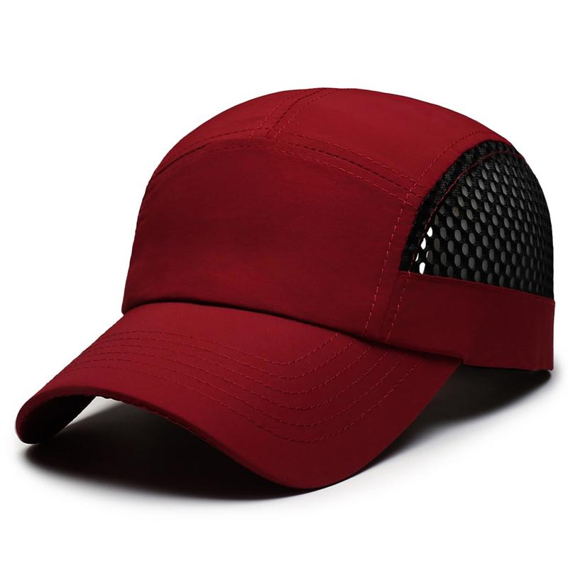Men's Summer Quick-Dry Breathable Mesh Baseball Cap Outdoor Sunscreen Hat