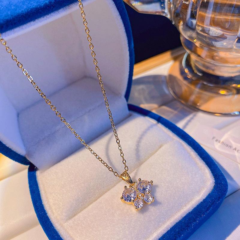 

BLINGBAY женское ожерелье с подвеской, ожерелье из титановой стали, универсальный нишевый дизайн, ожерелье, подвесные аксессуары, оптовая продажа, вечерние украшения для девочек, подарок