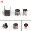 Swing Arm Support Buffer Sleeve With Steel Bushing Hanging Lugs Kit For ATV Go Kart Scooter UTV Buggy Quad Bike Suspension Parts