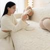 Plush Sofa Cover Cloth Winter Full Cover Sofa Cover Sofa Cover One Piece Sofa Cover