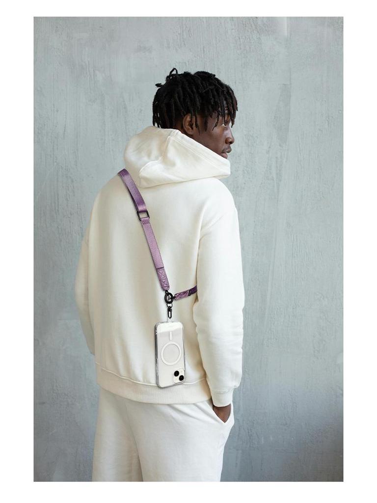 Nastavitelná crossbody šňůrka na telefon s rychloupínací magnetickou sponou