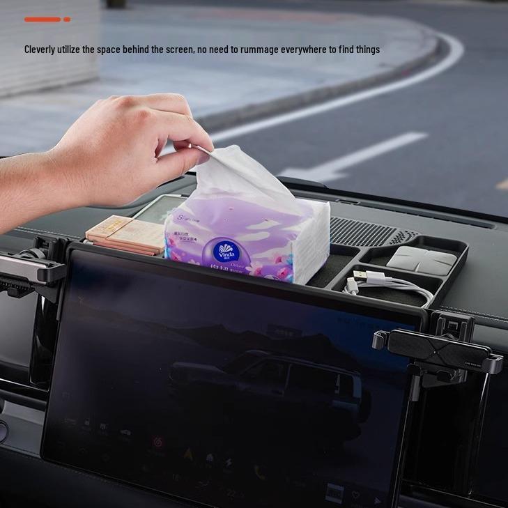 BYD Leopard 5 Phone Holder & Storage Box for Interior Enhancement