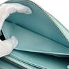 LOUIS VUITTON M12680 Zippy wallet Monogram Ann Platt leather Azure Frost Purse blue leather Used