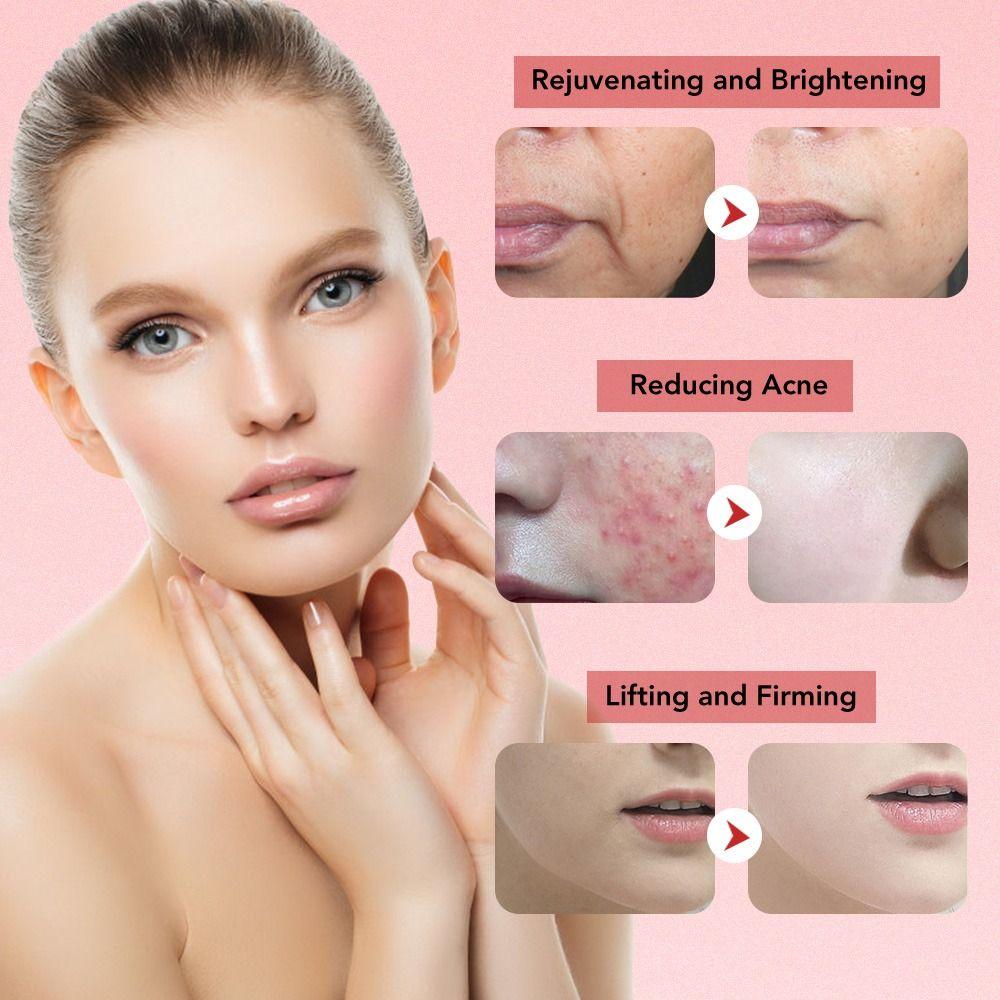 EMS Microcurrent Facial Lifting Machine 7 in 1 Face Skin Rejuvenation Device Neck Firming