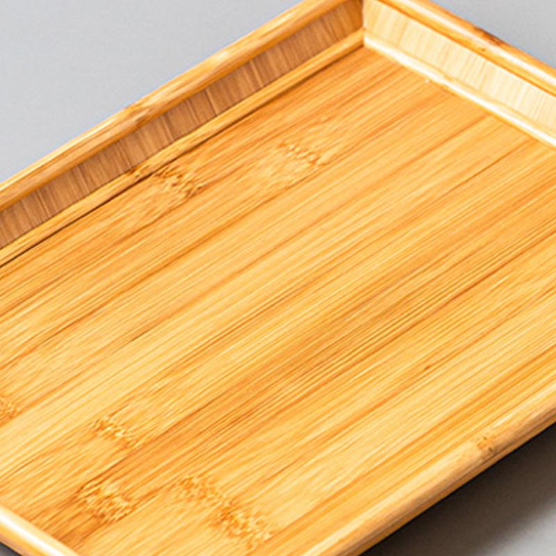 Original Bamboo Rectangular Tea Tray Chinese Tea Serving Tray Teaboard Home Decor for Tea Ceremony Teaboard