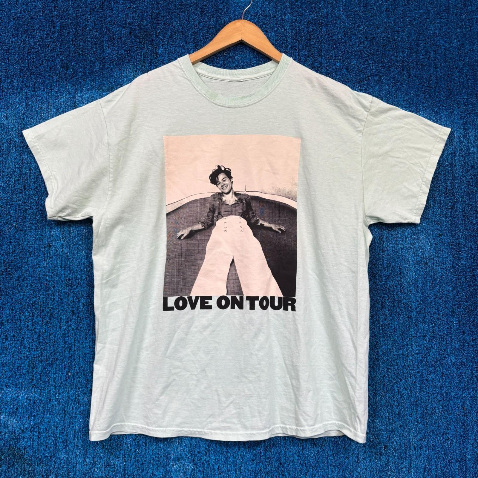 Harry Styles Love On 2020 Tour Poster Pop Rockstar Tee XL Unisex T-Shirt XL