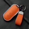 Aluminum Alloy Goatskin Car Key Case Cover For Huawei Aito M5 M7  Car Key Case Protect Fob