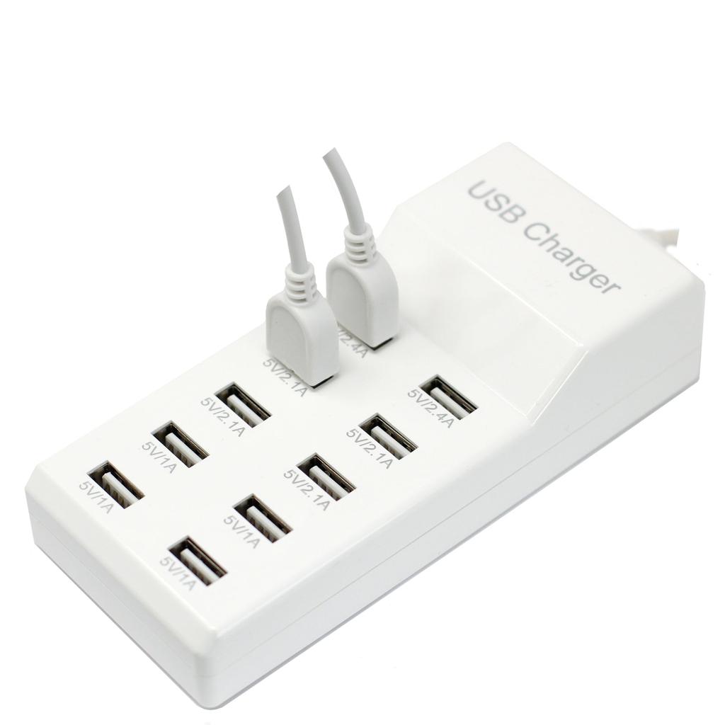 USB Charging Station - 10 Ports
