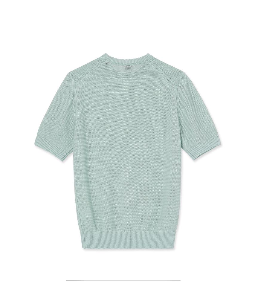 IOLO Cool Linen Half Crewneck_Mint