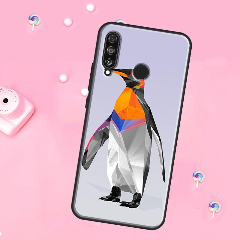 

Cute Penguin For Huawei Nova 11 Pro 10 9 SE Y70 Y60 Y90 Y61 Y91 Y73 Y72 12s 12i 11i 8i P30 P40 Lite Case Huawei Nova 7i