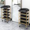 Multifunctional Hairdressing Trolley Salon Cart for Tools and Storage