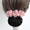 Nurse Head Flower Hair Mesh Pocket Disc Hair Stewardess Hair Mesh Cover Hotel Restaurant Waiter Work Headgear Hair Accessories
