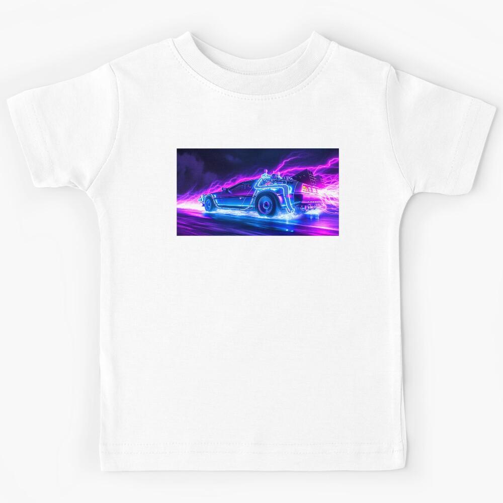 Back in time - Delorean Kids T-Shirt 130