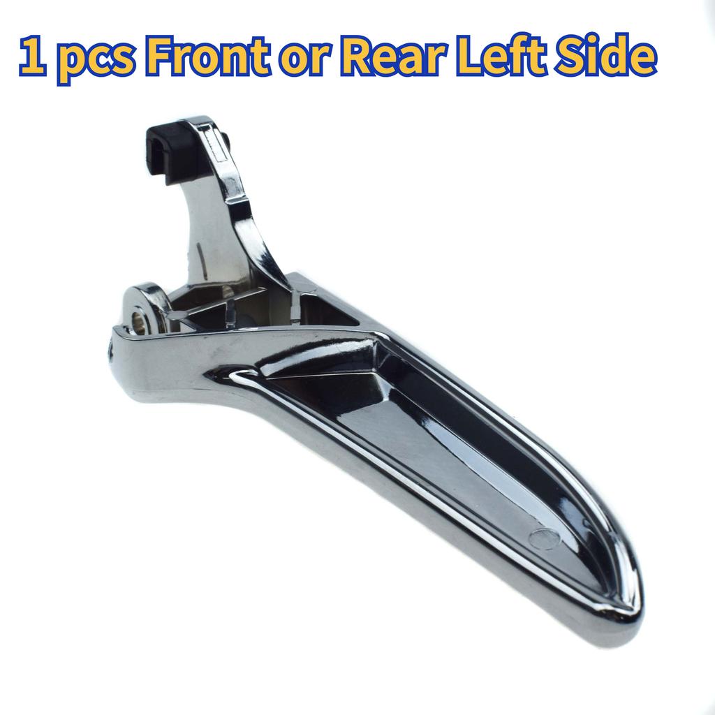 Chrome Front Rear Left Right LH RH ide Door Handle Pull For Mercedes-Benz W169 A150 A170 A180 A200 & W245 B150 B170 B180 B200