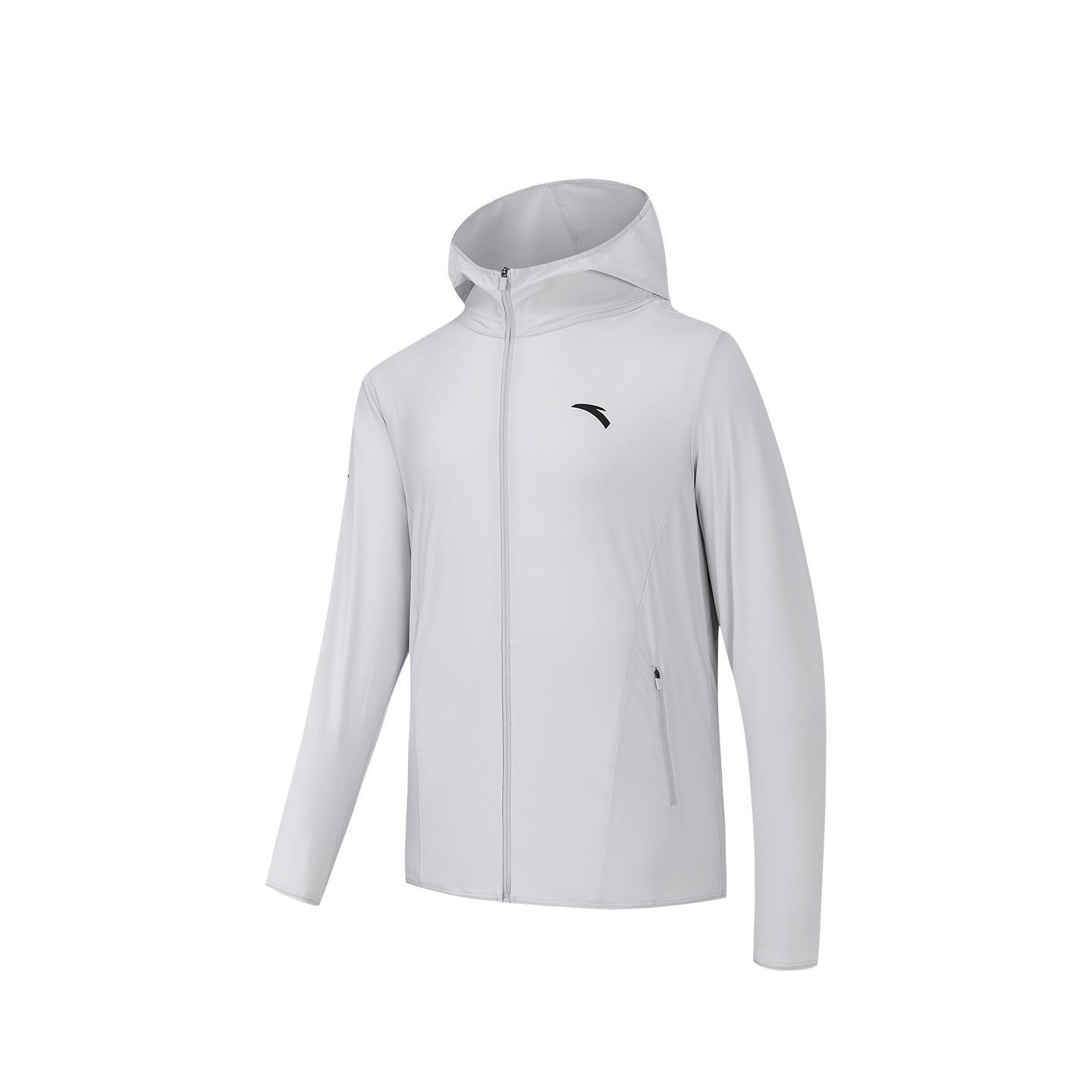 Anta Training Knitted Sports Jacket Summer 2026 Men jackets Sand-Gray 952627703-2 S