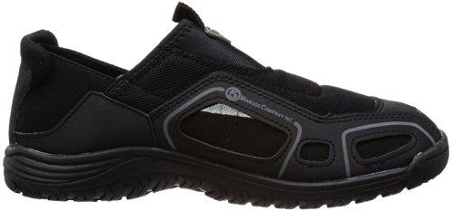 Margo Work Shoes, Lightweight, No Toe Cap, Shock-Absorbing Heel, Original Tamerukun Creos Plus 840, Unisex Adult, Black, Size 26.0 cm