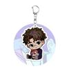 Set of 6 Acrylic Keychains featuring Dandadan, Momo Ayase, Ken Takakura, Turbo Babaa, and Hoshiko Ayase. Cute Anime Character Pendants for Decoration