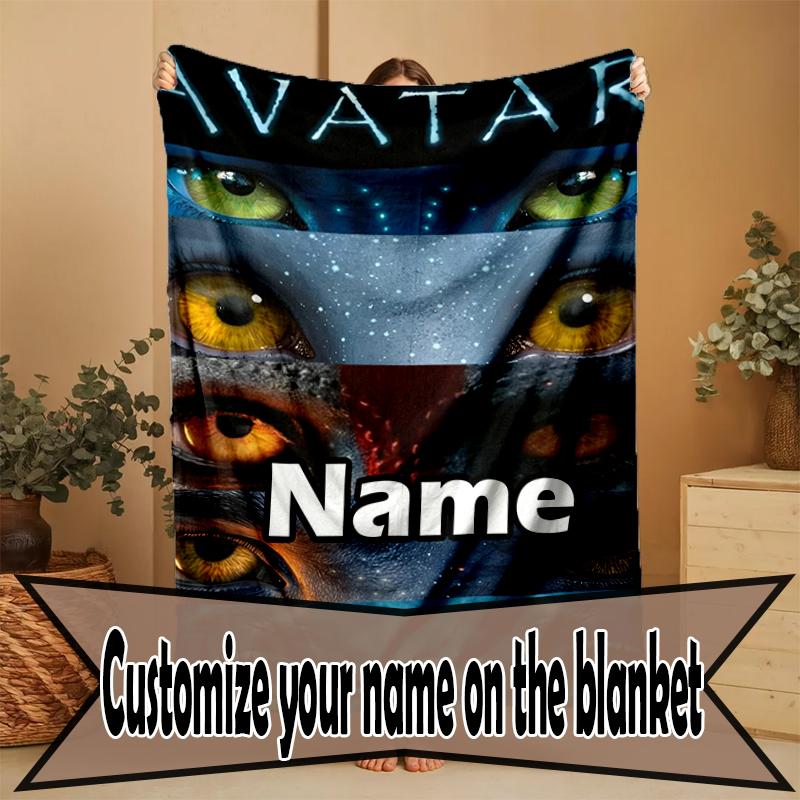 Individuelle personalisierte Decke mit Avatar-Druck, Heimdekoration, Schlafzimmer, Sofa, Camping, Couch, Geschenke für Geburtstag Weihnachten