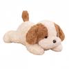 Delightful Plush Dog Soft Toy In Brown And Gray Perfect For Children Toddlers And