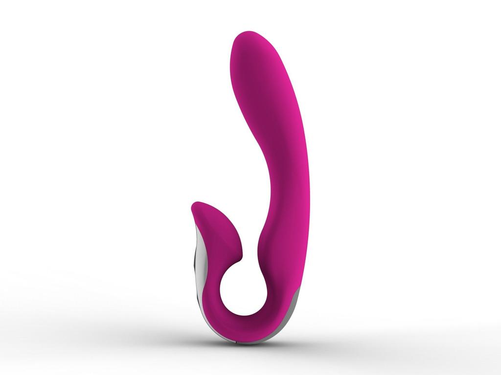 Vibromasseur Triple Action Rouge