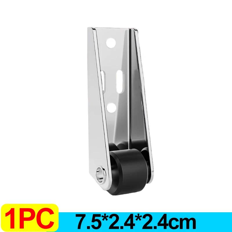 Multi-function Pulley Caster Wheels Bracket Directional Wheel Side Mount Casters Furniture Wheels Smooth Quiet Rolling Casters