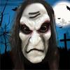 Halloween Zombie Mask Props Grudge Ghost Hedging Zombie Mask Realistic Masquerade Headgear Long Hair Ghost Scary Horror Party