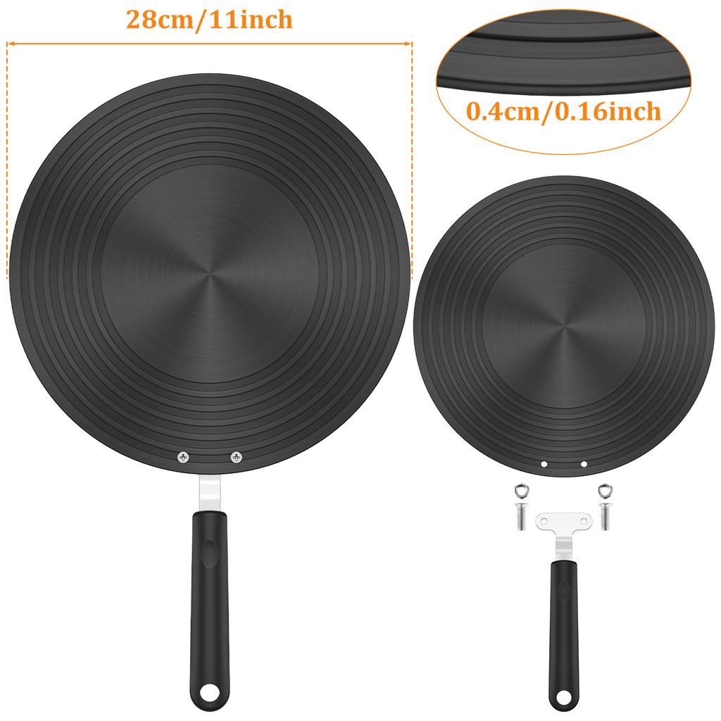 Heat Conduction Plate Heat Diffuser Gas Cooker Induction Plate Adapter Only for Open Flames Such As Gas Stove Cooker Kitchen Acc