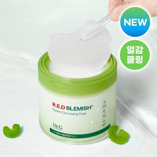 Dr.G Red Blemish Turnip Cica Icing Pads 60 Sheets